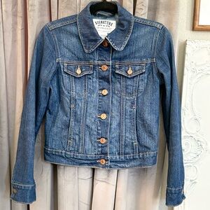 Signature by Levi's Strauss & Co” Classic Blue Denim Jacket | Small